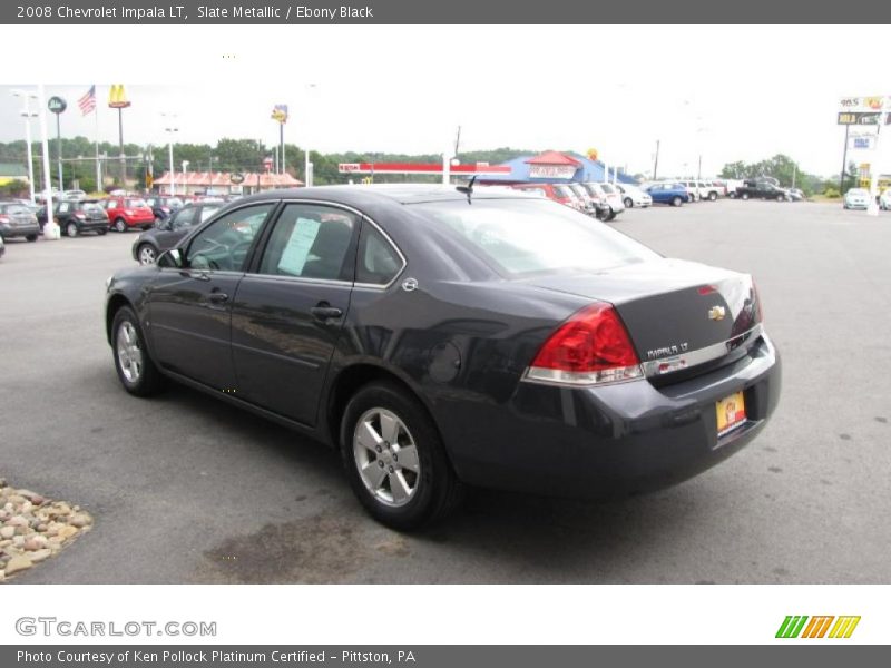 Slate Metallic / Ebony Black 2008 Chevrolet Impala LT