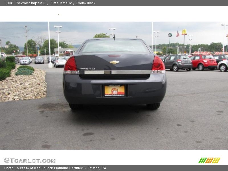 Slate Metallic / Ebony Black 2008 Chevrolet Impala LT