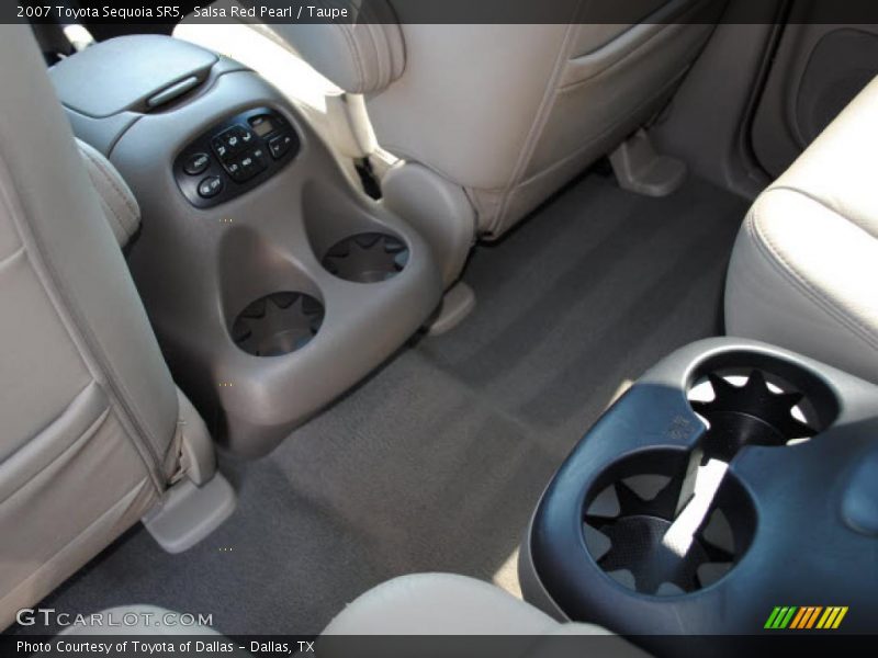 Salsa Red Pearl / Taupe 2007 Toyota Sequoia SR5