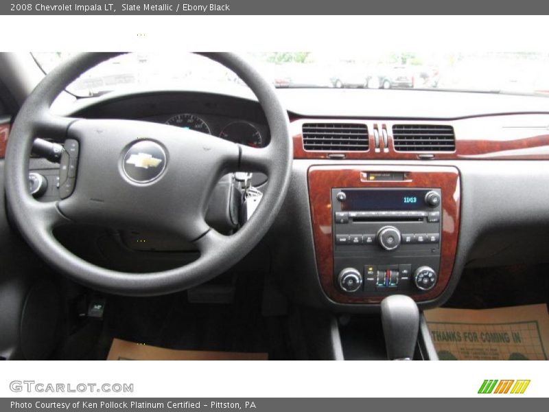 Slate Metallic / Ebony Black 2008 Chevrolet Impala LT
