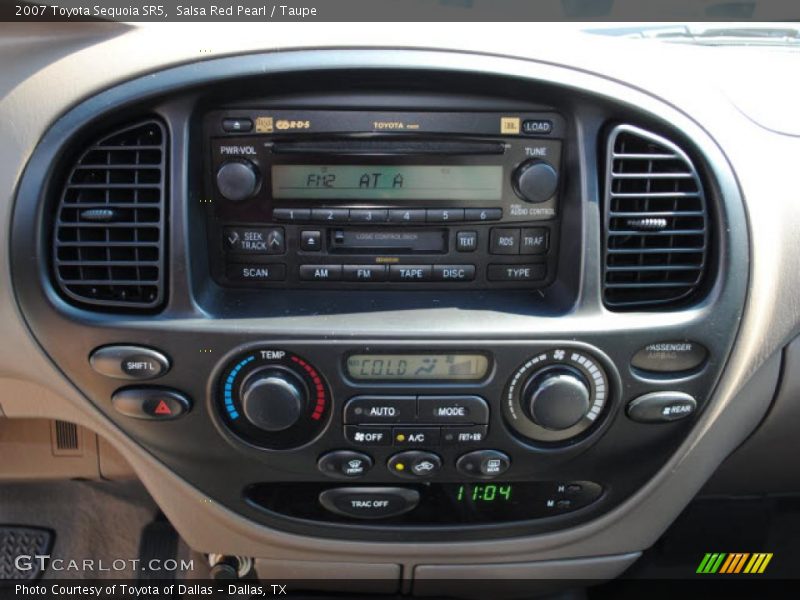 Salsa Red Pearl / Taupe 2007 Toyota Sequoia SR5