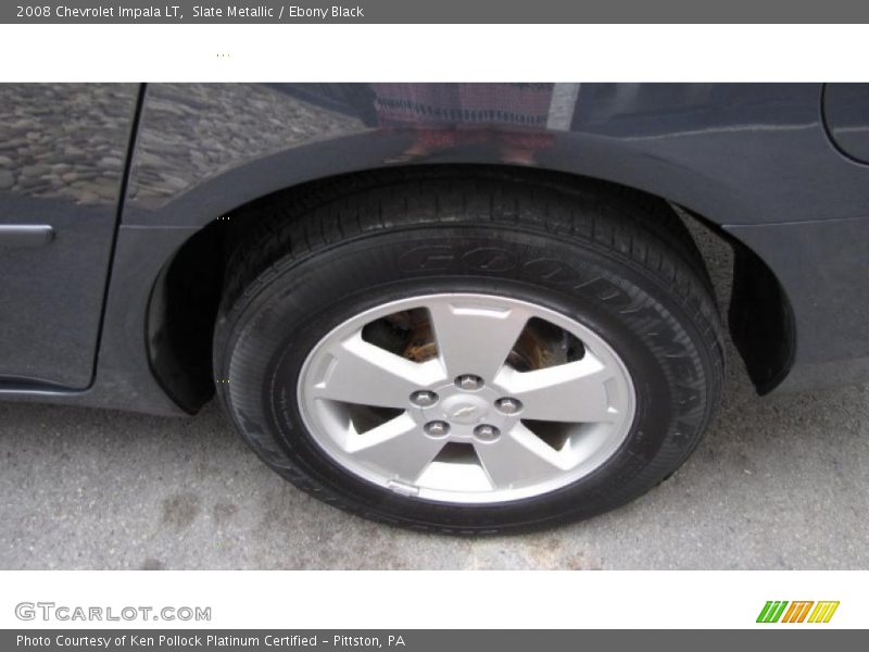 Slate Metallic / Ebony Black 2008 Chevrolet Impala LT