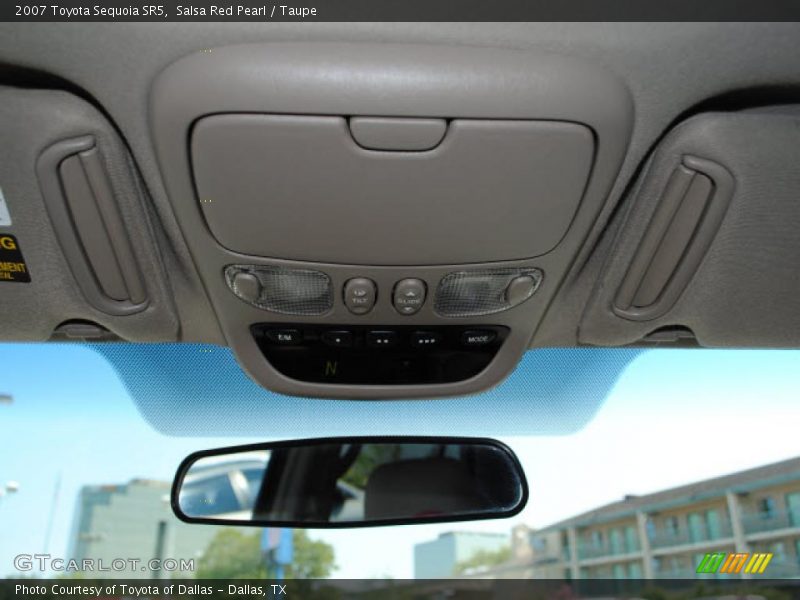 Salsa Red Pearl / Taupe 2007 Toyota Sequoia SR5