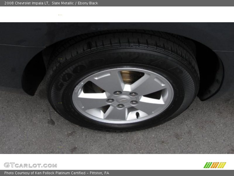 Slate Metallic / Ebony Black 2008 Chevrolet Impala LT