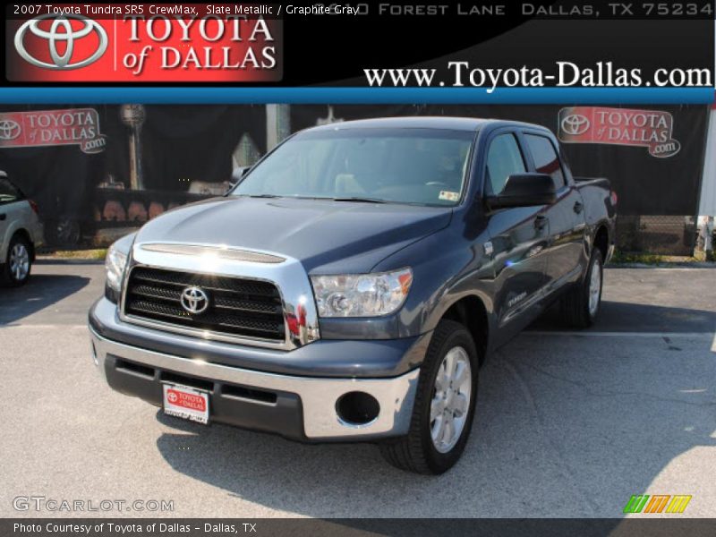 Slate Metallic / Graphite Gray 2007 Toyota Tundra SR5 CrewMax