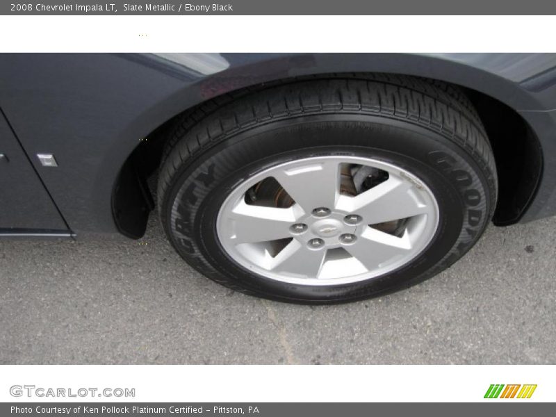 Slate Metallic / Ebony Black 2008 Chevrolet Impala LT