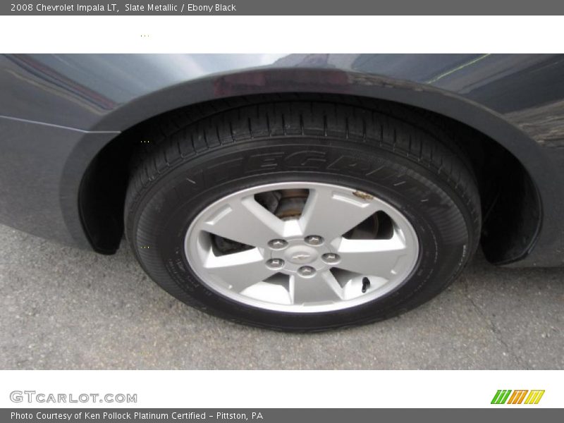 Slate Metallic / Ebony Black 2008 Chevrolet Impala LT