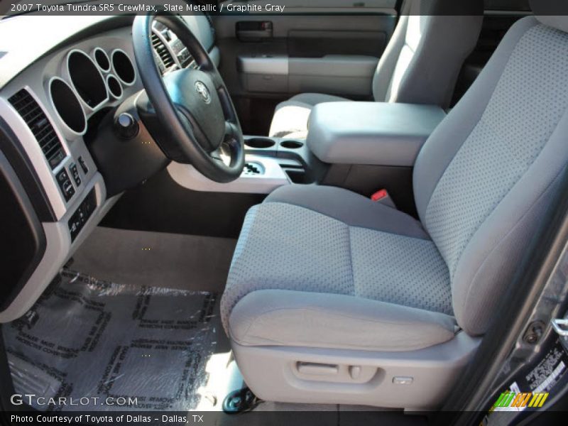 Slate Metallic / Graphite Gray 2007 Toyota Tundra SR5 CrewMax