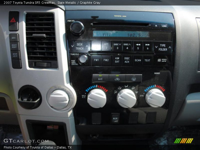 Slate Metallic / Graphite Gray 2007 Toyota Tundra SR5 CrewMax