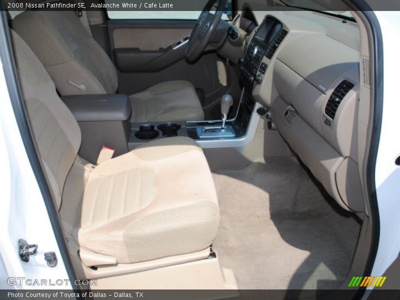 Avalanche White / Cafe Latte 2008 Nissan Pathfinder SE