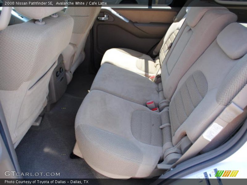 Avalanche White / Cafe Latte 2008 Nissan Pathfinder SE