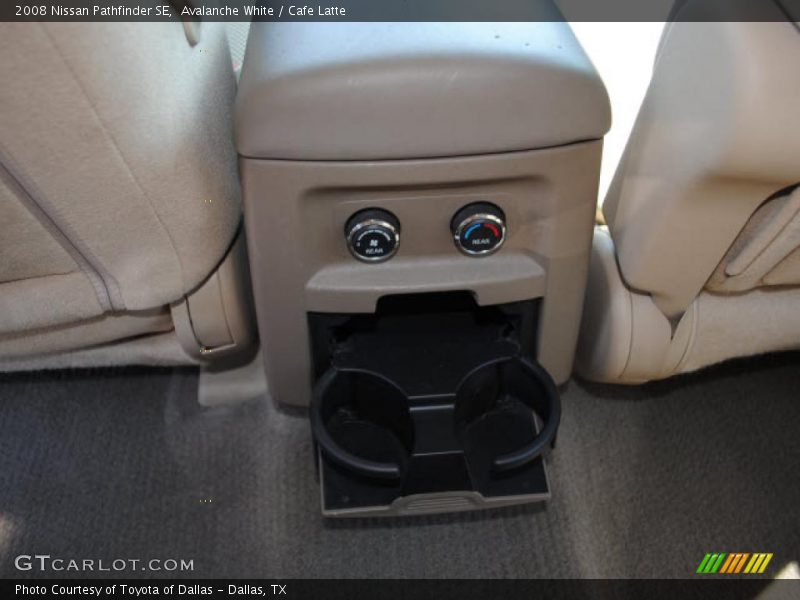 Avalanche White / Cafe Latte 2008 Nissan Pathfinder SE