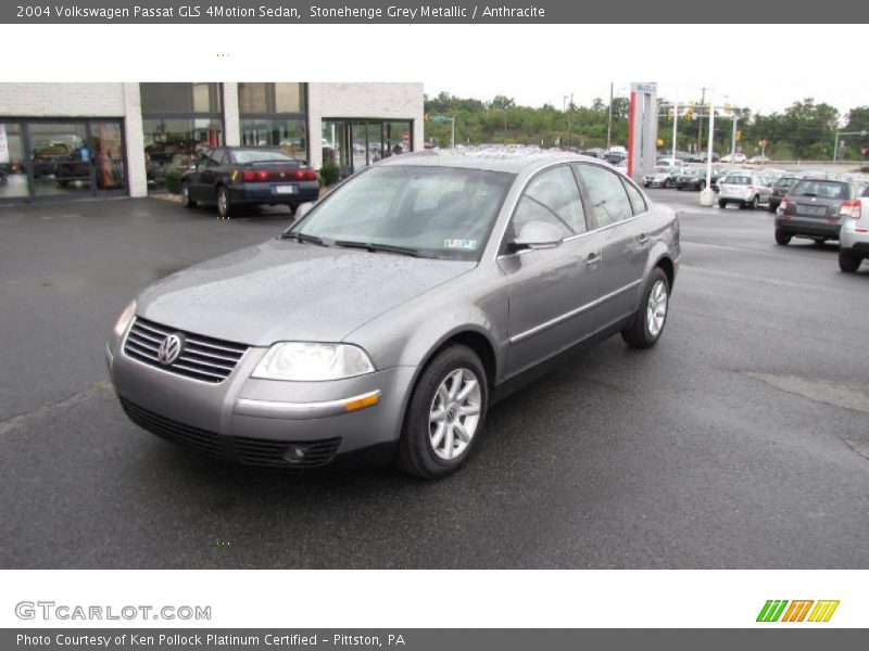 Stonehenge Grey Metallic / Anthracite 2004 Volkswagen Passat GLS 4Motion Sedan