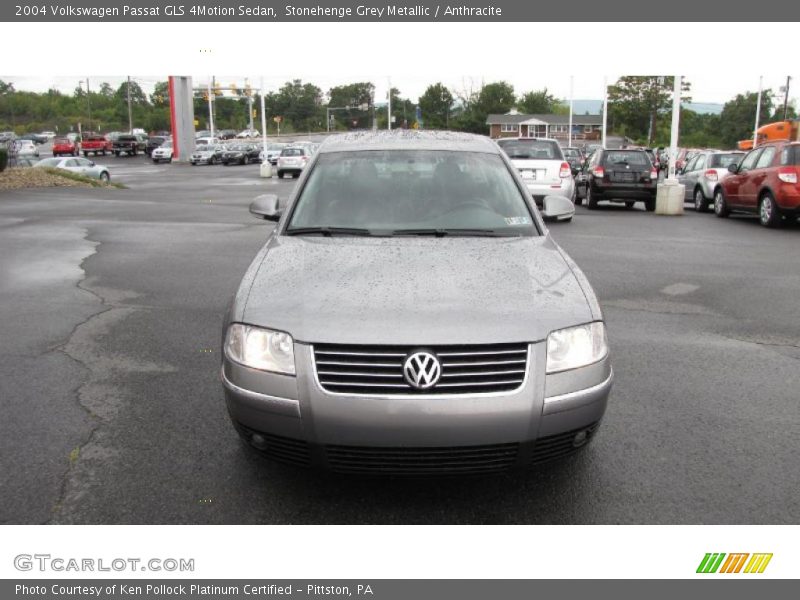 Stonehenge Grey Metallic / Anthracite 2004 Volkswagen Passat GLS 4Motion Sedan