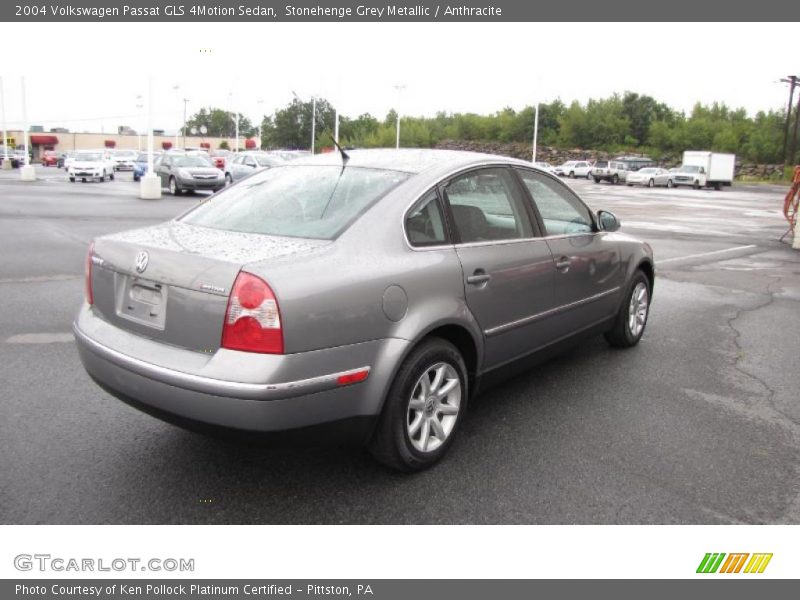 Stonehenge Grey Metallic / Anthracite 2004 Volkswagen Passat GLS 4Motion Sedan