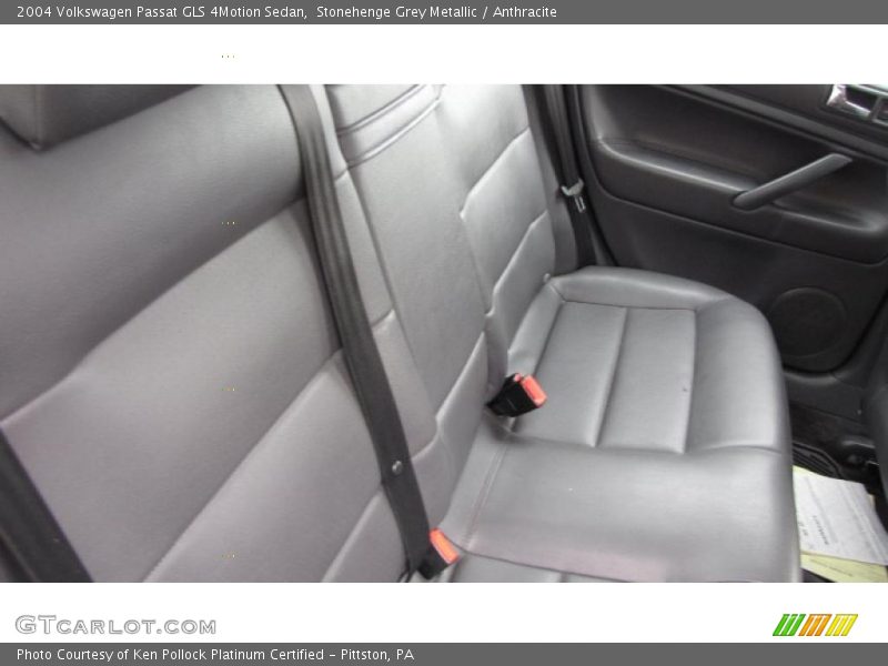Stonehenge Grey Metallic / Anthracite 2004 Volkswagen Passat GLS 4Motion Sedan