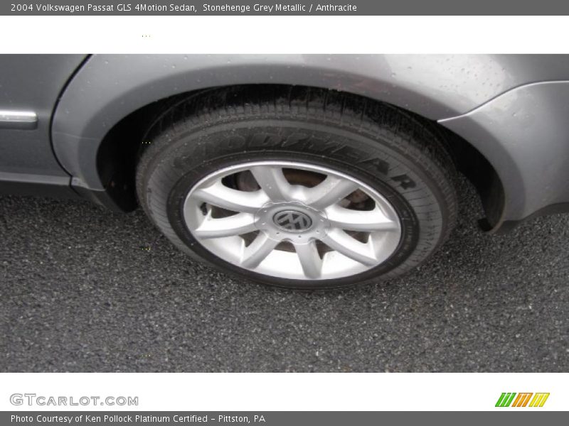 Stonehenge Grey Metallic / Anthracite 2004 Volkswagen Passat GLS 4Motion Sedan
