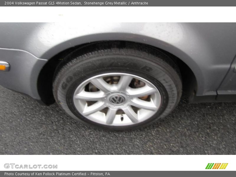 Stonehenge Grey Metallic / Anthracite 2004 Volkswagen Passat GLS 4Motion Sedan