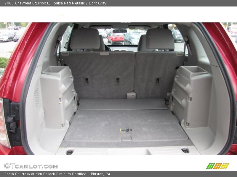 Salsa Red Metallic / Light Gray 2005 Chevrolet Equinox LS