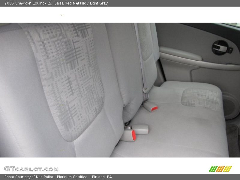 Salsa Red Metallic / Light Gray 2005 Chevrolet Equinox LS