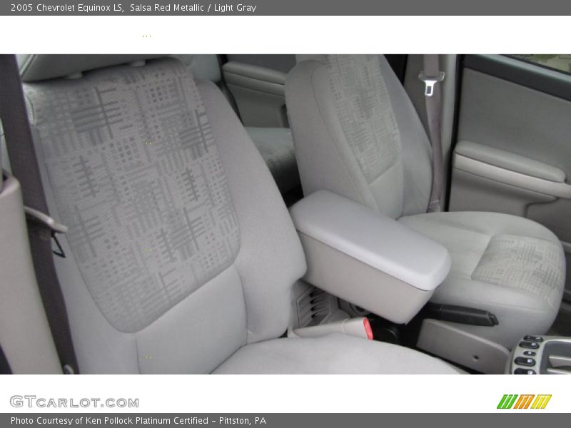 Salsa Red Metallic / Light Gray 2005 Chevrolet Equinox LS