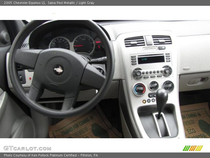 Salsa Red Metallic / Light Gray 2005 Chevrolet Equinox LS