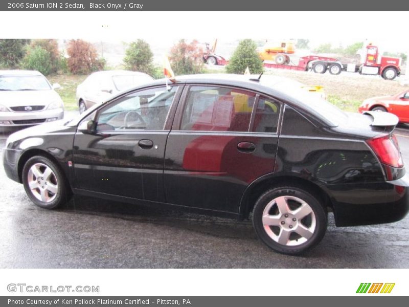 Black Onyx / Gray 2006 Saturn ION 2 Sedan