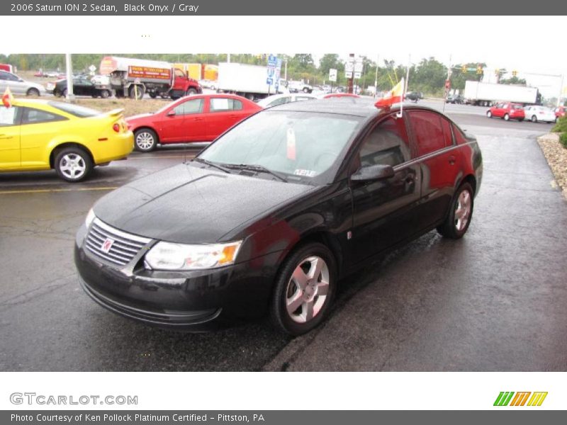 Black Onyx / Gray 2006 Saturn ION 2 Sedan