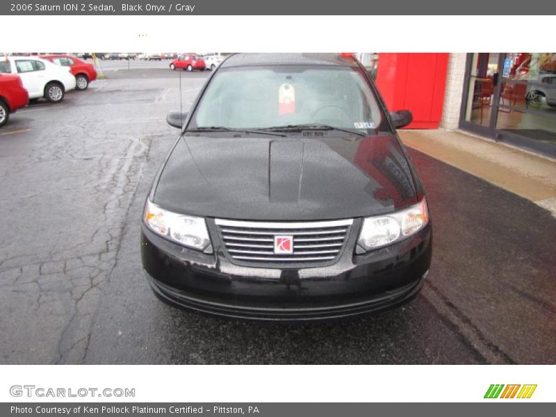 Black Onyx / Gray 2006 Saturn ION 2 Sedan