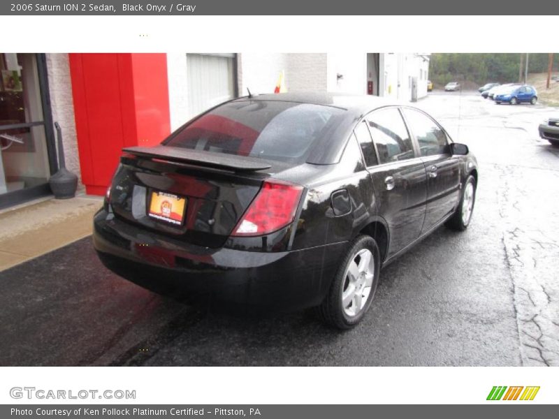 Black Onyx / Gray 2006 Saturn ION 2 Sedan
