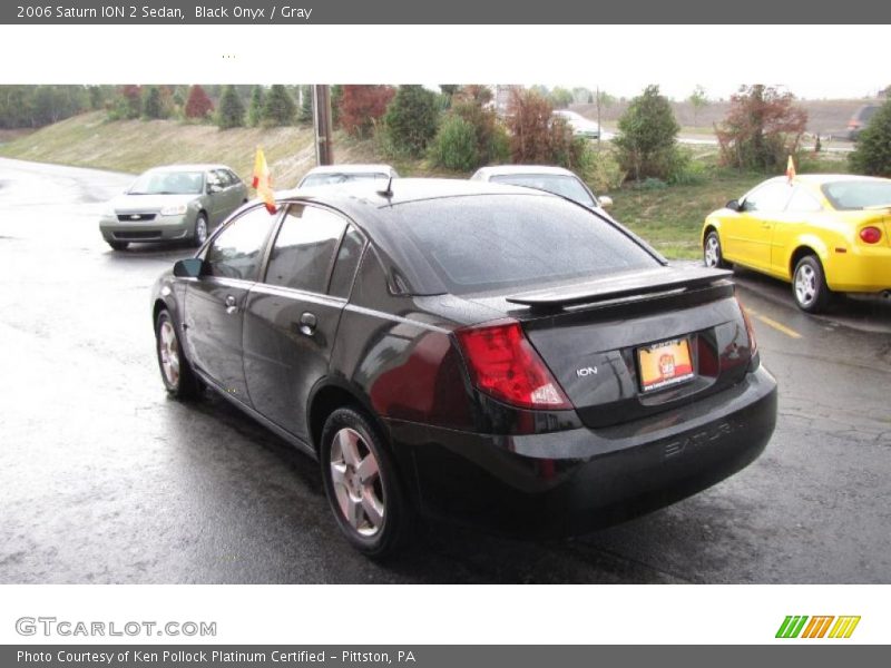 Black Onyx / Gray 2006 Saturn ION 2 Sedan