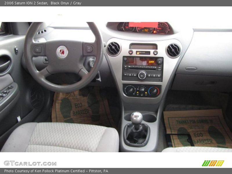 Black Onyx / Gray 2006 Saturn ION 2 Sedan