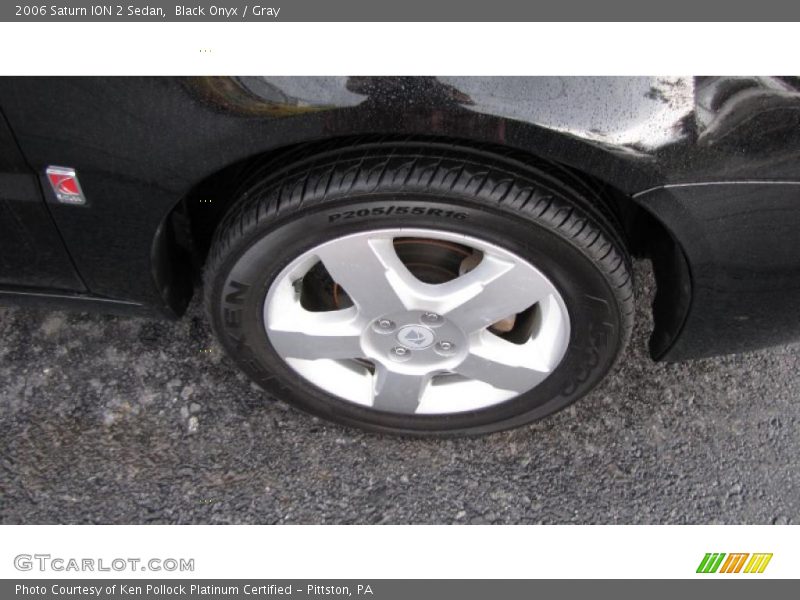 Black Onyx / Gray 2006 Saturn ION 2 Sedan