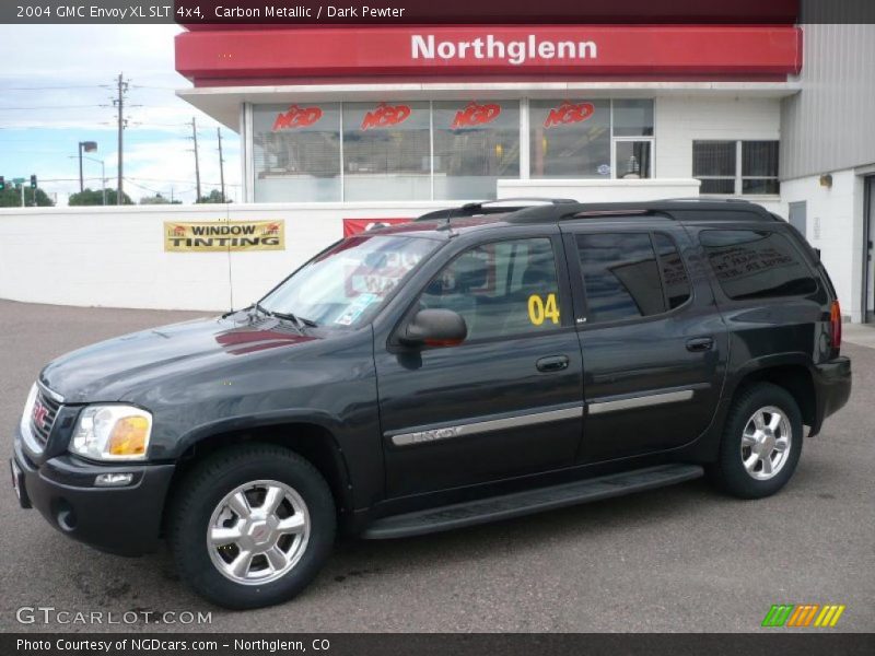 Carbon Metallic / Dark Pewter 2004 GMC Envoy XL SLT 4x4