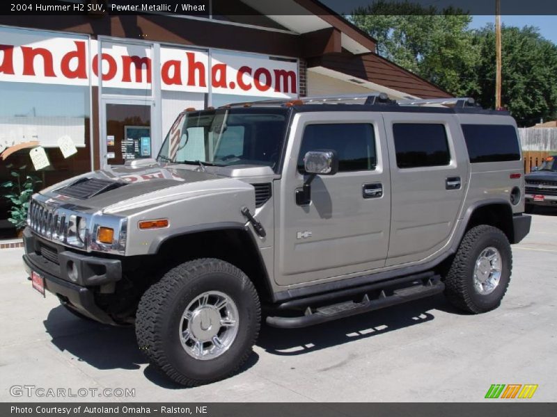 Pewter Metallic / Wheat 2004 Hummer H2 SUV