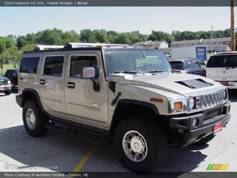 Pewter Metallic / Wheat 2004 Hummer H2 SUV