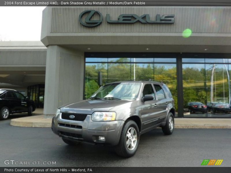 Dark Shadow Grey Metallic / Medium/Dark Pebble 2004 Ford Escape Limited 4WD