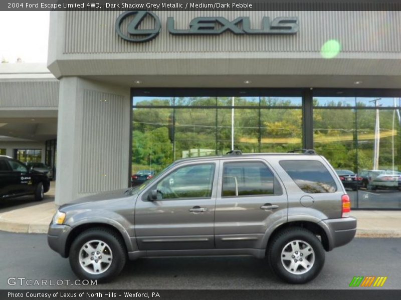 Dark Shadow Grey Metallic / Medium/Dark Pebble 2004 Ford Escape Limited 4WD