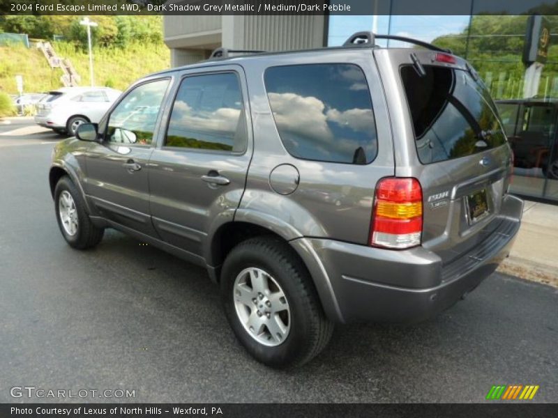 Dark Shadow Grey Metallic / Medium/Dark Pebble 2004 Ford Escape Limited 4WD