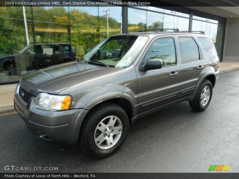 Dark Shadow Grey Metallic / Medium/Dark Pebble 2004 Ford Escape Limited 4WD