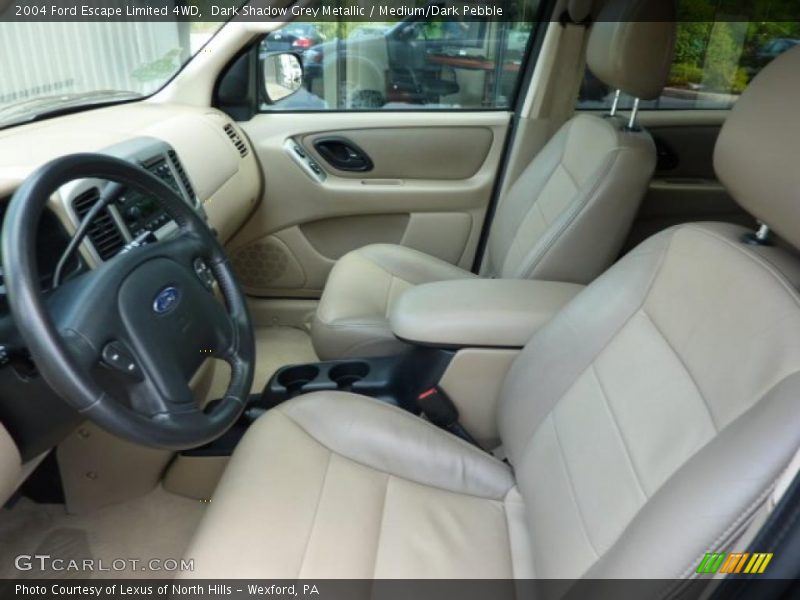 Dark Shadow Grey Metallic / Medium/Dark Pebble 2004 Ford Escape Limited 4WD