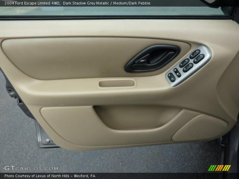 Dark Shadow Grey Metallic / Medium/Dark Pebble 2004 Ford Escape Limited 4WD