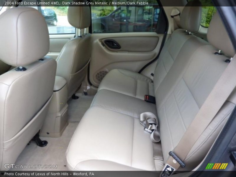 Dark Shadow Grey Metallic / Medium/Dark Pebble 2004 Ford Escape Limited 4WD