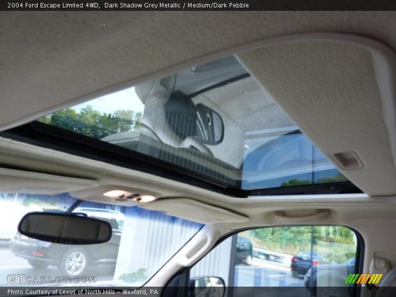 Dark Shadow Grey Metallic / Medium/Dark Pebble 2004 Ford Escape Limited 4WD