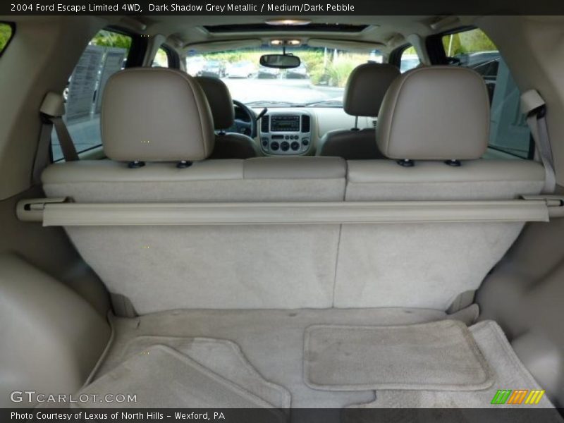 Dark Shadow Grey Metallic / Medium/Dark Pebble 2004 Ford Escape Limited 4WD