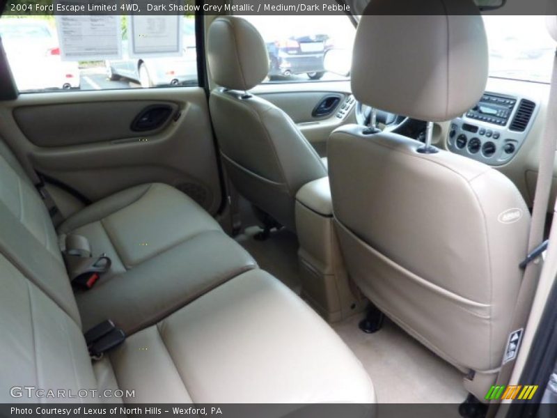 Dark Shadow Grey Metallic / Medium/Dark Pebble 2004 Ford Escape Limited 4WD