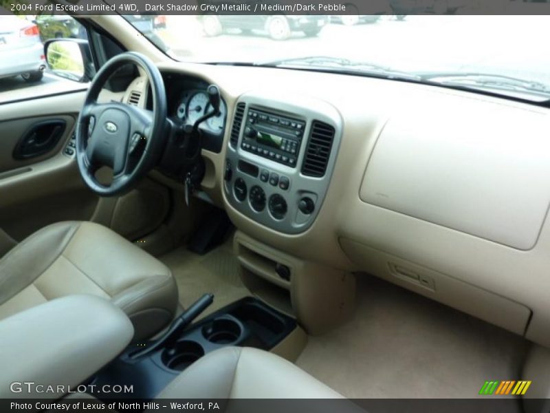 Dark Shadow Grey Metallic / Medium/Dark Pebble 2004 Ford Escape Limited 4WD