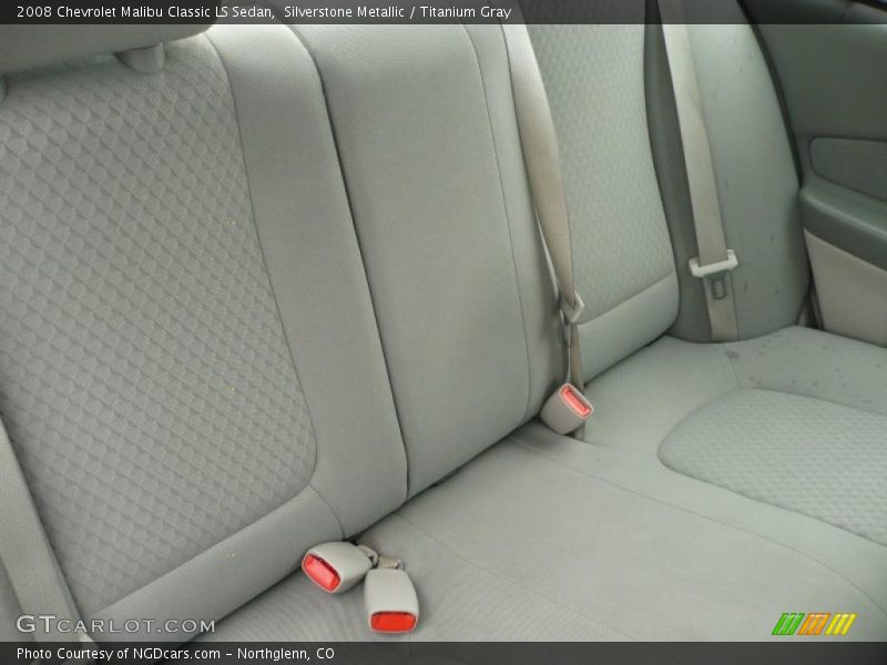 Silverstone Metallic / Titanium Gray 2008 Chevrolet Malibu Classic LS Sedan