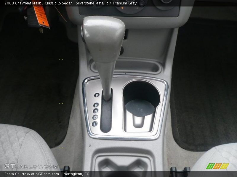 Silverstone Metallic / Titanium Gray 2008 Chevrolet Malibu Classic LS Sedan