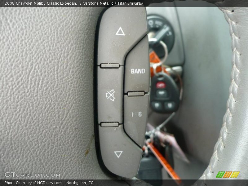 Silverstone Metallic / Titanium Gray 2008 Chevrolet Malibu Classic LS Sedan